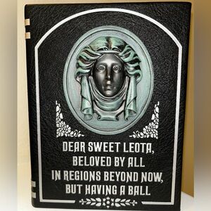 Black and Silver Haunted Mansion Madame Leota Trinket or Hideaway Box